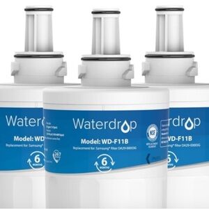 Three Refrigerator Filters Waterdrop WD-F118 Replacement for Samsung